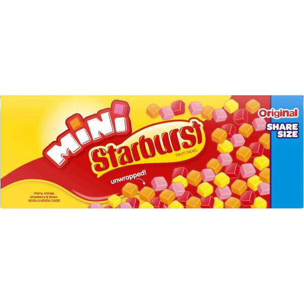 Starburst Starburst Original Unwrapped Fruit Chews Candy 3.5 oz. Bag, PK90 349026